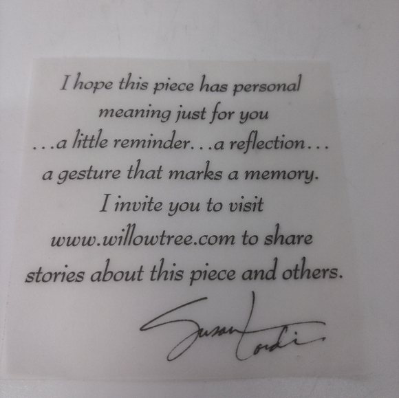 Willow Tree Friendship Keepsake Box 2003 #26602 Vintage - Picture 8 of 8